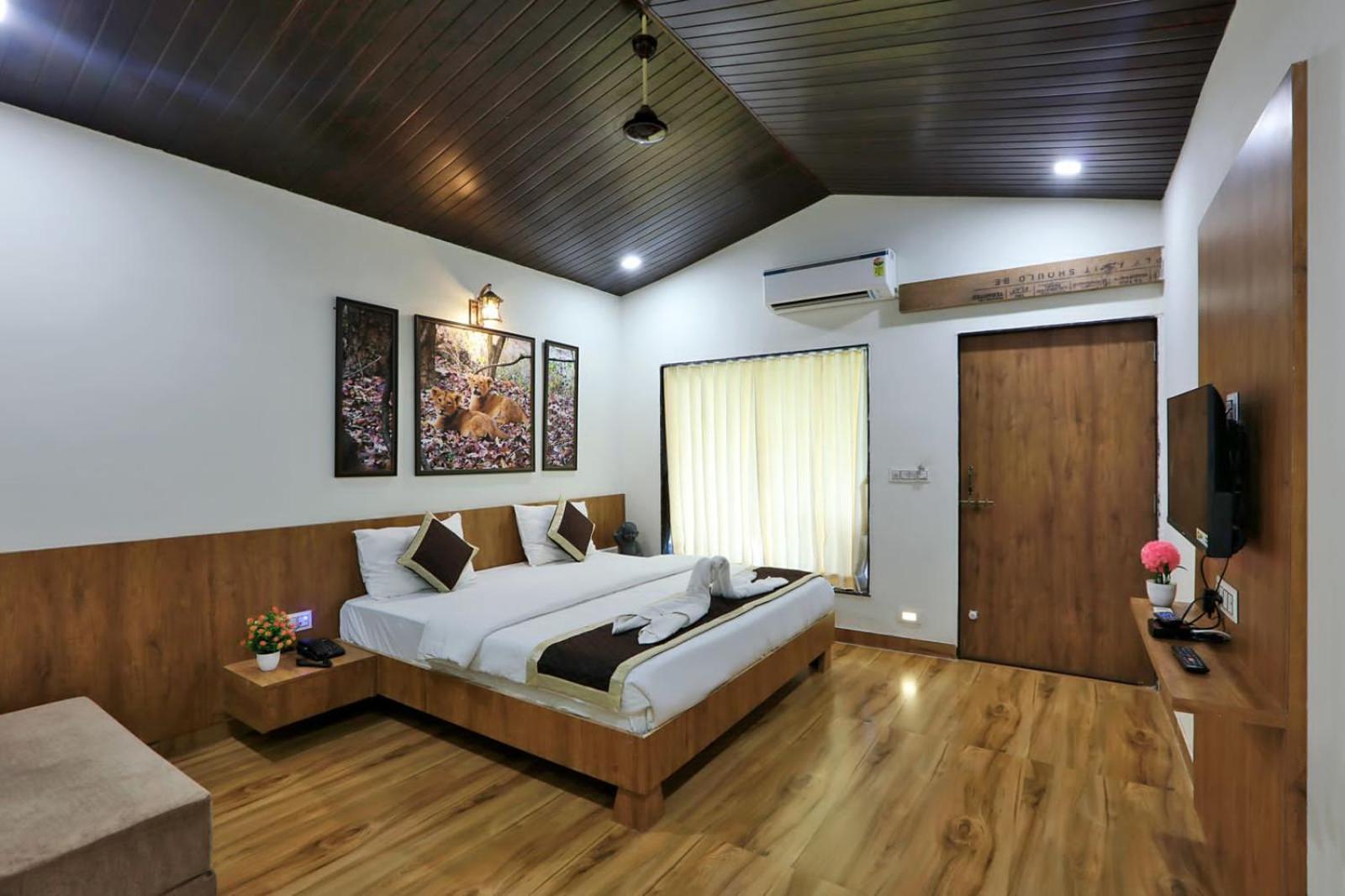 Gir Night Resort Sasan Gir Zewnętrze zdjęcie